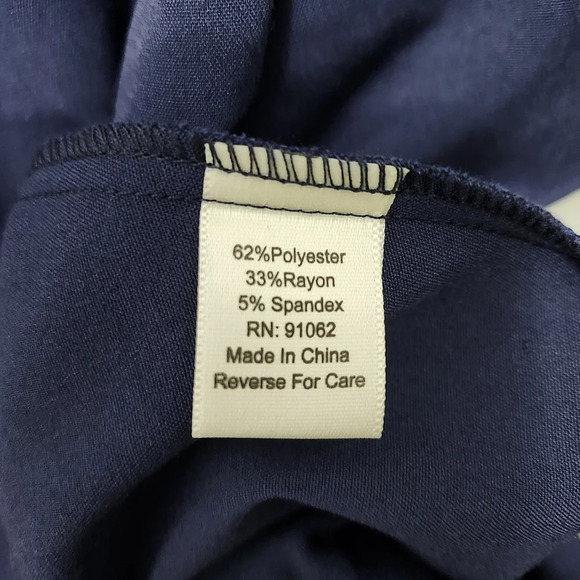 Standards and practices women's dress size 1X navy blue - Picture 6 of 9